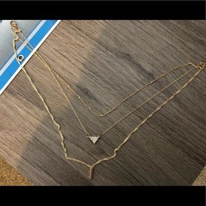 womens layered necklace